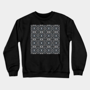 Art Deco Blue Crewneck Sweatshirt